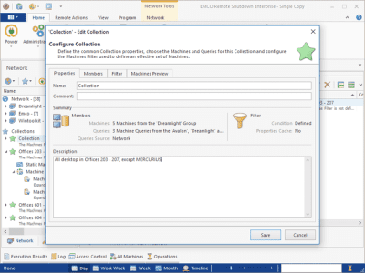 Скриншот приложения EMCO Remote Shutdown - №5