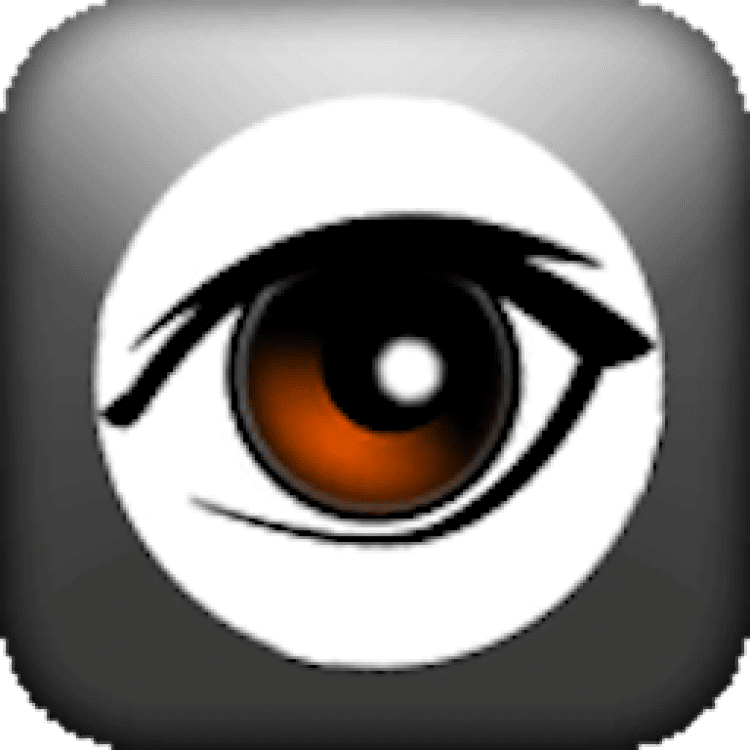 Ispy. ISPY logo. Приложение для камеры слежения иконка с глазом. SX-ispy007.