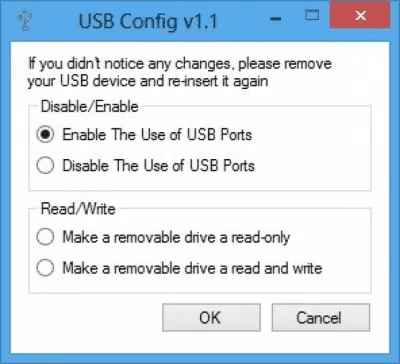 Скриншот приложения LinkedSofts USB Configuration - №1