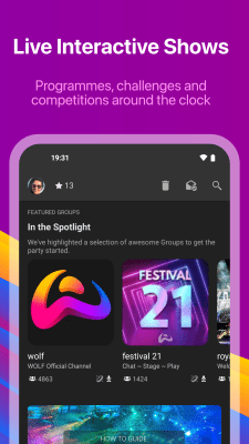 Скриншот приложения WOLF (ранее Palringo) - №5