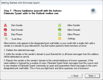 Скриншот приложения Eliminate Spam! - №3