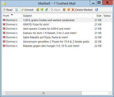 Скриншот приложения MailBell - №3