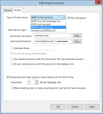 Скриншот приложения MailBell - №4
