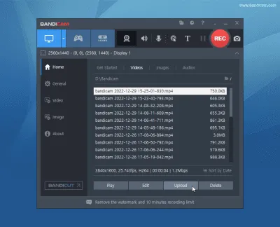 Скриншот приложения Bandicam - №6