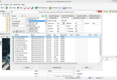 Скриншот приложения mp3Tag Pro - №3