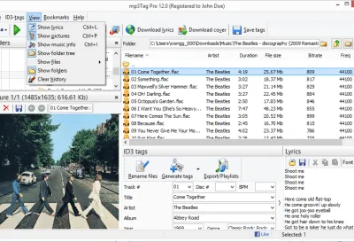 Скриншот приложения mp3Tag Pro - №6