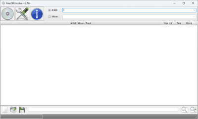 Скриншот приложения FreeDBGrabber - №1