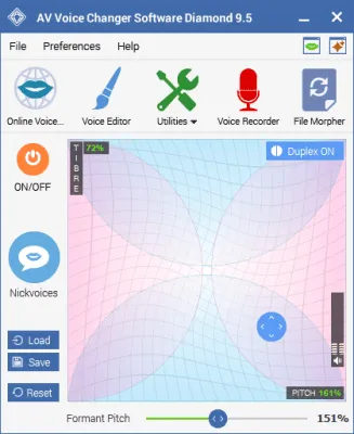 Скриншот приложения AV Voice Changer Software Diamond - №2