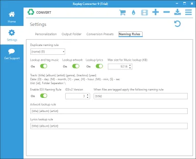 Скриншот приложения Replay Converter - №3