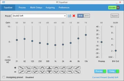 Скриншот приложения PC Equalizer - №1