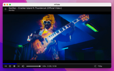 Скриншот приложения mTube для macOS - №3