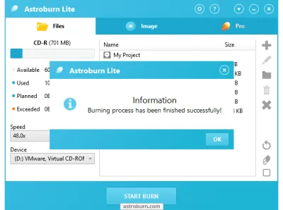 Скриншот приложения Astroburn Lite - №4