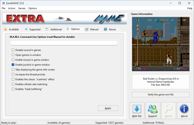 Скриншот приложения ExtraMAME - №4