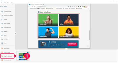 Скриншот приложения Ashampoo Snap - №9