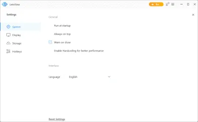 Скриншот приложения LetsView для Windows - №4