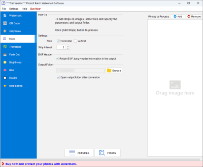 Скриншот приложения PhotoX Batch Watermark Creator - №4