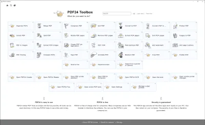 Скриншот приложения PDF24 Creator - №1