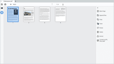 Скриншот приложения Movavi PDFChef - №9