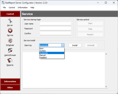 Скриншот приложения FastReport Server - №3