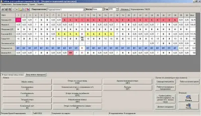 Скриншот приложения Uttable Табель учета рабочего времени - №3