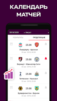 Скриншот приложения Чемпионат Англии - 2023 - №11