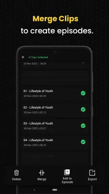 Скриншот приложения AudiOn - Record & Edit audio - №8