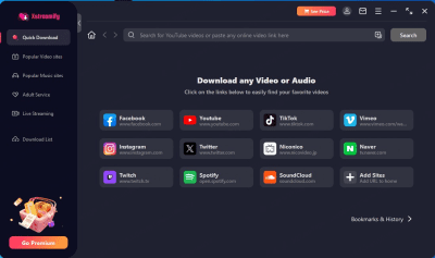 Скриншот приложения Xstreamify Video Downloader - №1