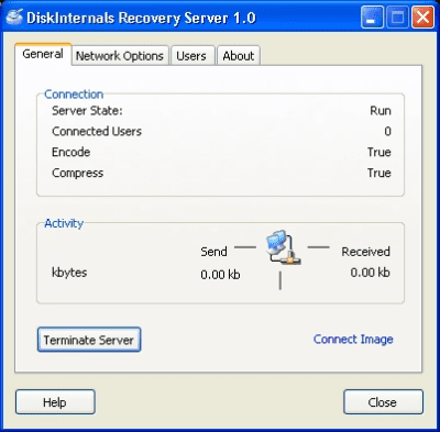 Скриншот приложения Recovery Server - №1