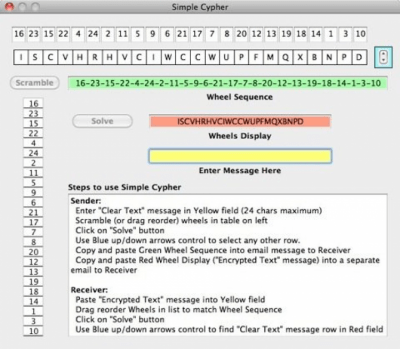Скриншот приложения Simple Cypher - №1