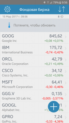 Скриншот приложения Фондовая биржа - №6