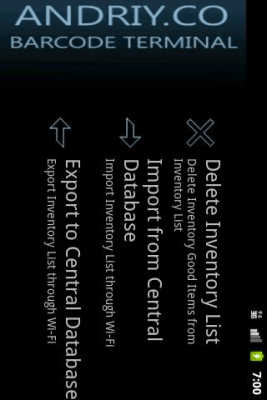 Скриншот приложения Терминал сбора данных - №5