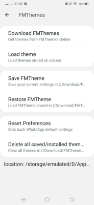 Скриншот приложения FM WhatsApp - №12