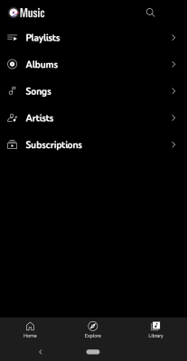 Скриншот приложения Vanced Music - №3
