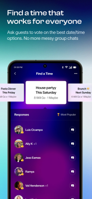 Скриншот приложения Partiful - №5