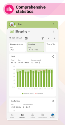 Скриншот приложения Baby Daybook - №5