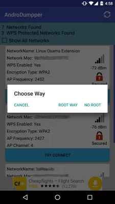 Скриншот приложения AndroDumpper - №3
