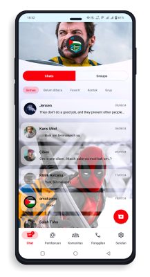 Скриншот приложения DELTA YOWhatsApp - №3