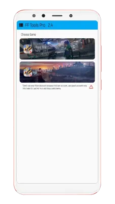 Скриншот приложения FF Tools - №3