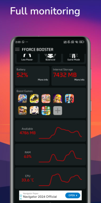 Скриншот приложения FForce Booster - №3