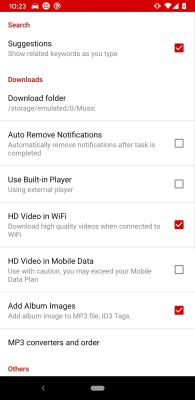 Скриншот приложения YT3 Music Downloader - №6