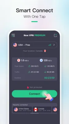 Скриншот приложения Now VPN - №2