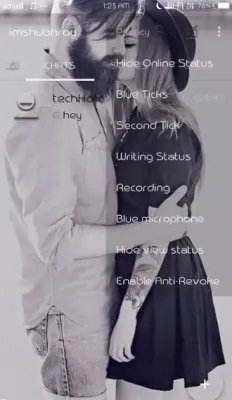 Скриншот приложения WhatsApp Transparent - №3