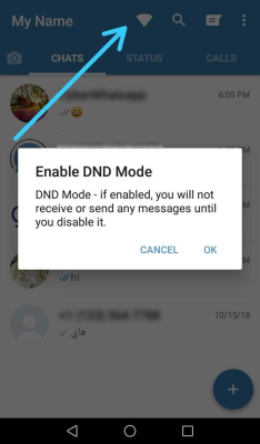 Скриншот приложения WhatsApp Blue - №5