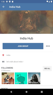 Скриншот приложения Dalam Kontak - Быстрый и надежный мессенджер с элементами социальной сети ! - №15