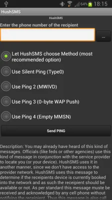 Скриншот приложения HushSMS - №4