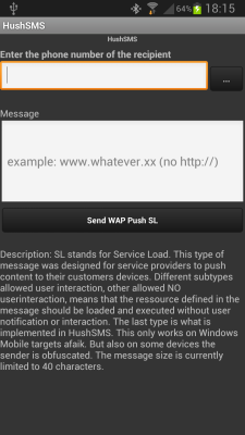 Скриншот приложения HushSMS - №5