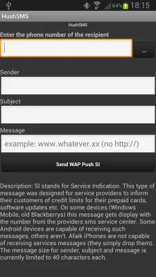 Скриншот приложения HushSMS - №7