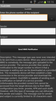 Скриншот приложения HushSMS - №8