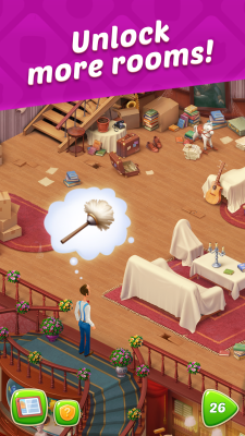 Скриншот приложения Homescapes MOD - №5