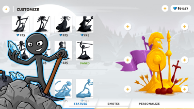 Скриншот приложения Stick War: Saga - №4